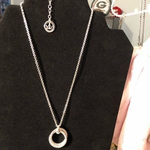 Beautiful TriFari Silver Tone Necklace